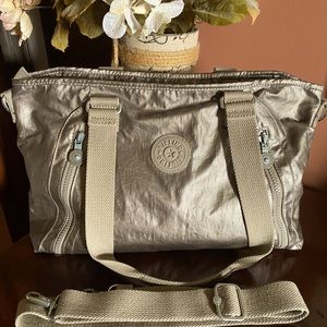Kipling Bronze Tote